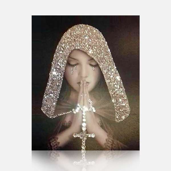 3D 마리아의 기도(40x50cm)