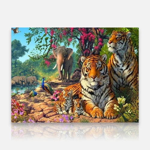 3D 동물의 왕국 (60x40cm)